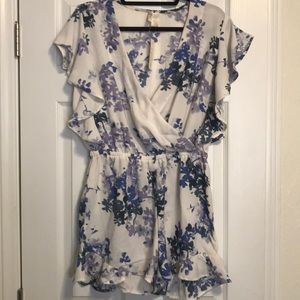NWT Floral romper